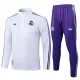Conjunto de Sudadera 1/4 Zip Real Madrid 2025/2026 Blanco