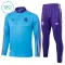 Conjunto de Sudadera 1/4 Zip Real Madrid 2025/2026 Niño Azul