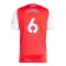 Camiseta Arsenal Gabriel 6 Local 2025/2026
