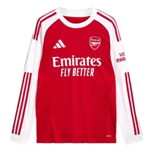 Camiseta Arsenal Local 2025/2026 Manga Larga
