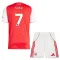 Conjunto Arsenal Bukayo Saka 7 Local 2025/2026 Niño