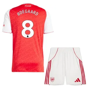 Conjunto Arsenal Martin Ødegaard 8 Local 2025/2026 Niño