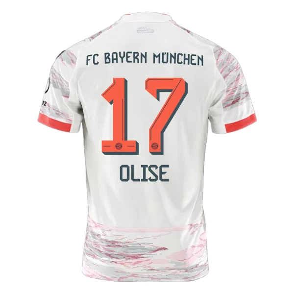 Camiseta FC Bayern Múnich Michael Olise 17 Visitante 2025/2026