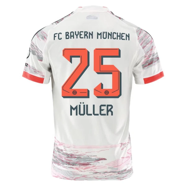 Camiseta FC Bayern Múnich Thomas Müller 25 Visitante 2025/2026