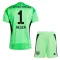 Conjunto FC Bayern Múnich Manuel Neuer 1 Portero 2025/2026 Niño Verde