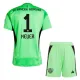 Conjunto FC Bayern Múnich Manuel Neuer 1 Portero 2025/2026 Niño Verde