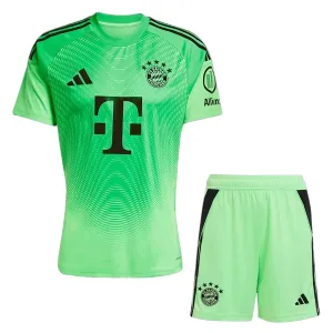 Conjunto FC Bayern Múnich Portero 2025/2026 Niño Verde