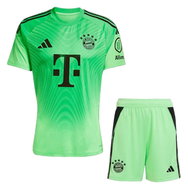 Conjunto FC Bayern Múnich Portero 2025/2026 Niño Verde