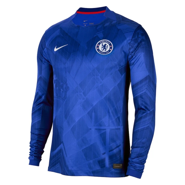 Camiseta Chelsea Local 2025/2026 Manga Larga