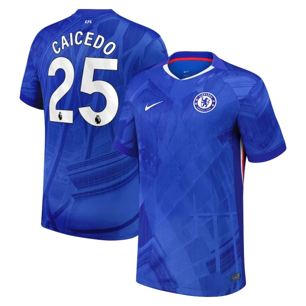 Camiseta Chelsea Moisés Caicedo 25 Local 2025/2026