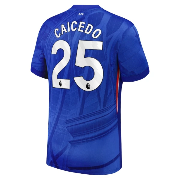 Camiseta Chelsea Moisés Caicedo 25 Local 2025/2026