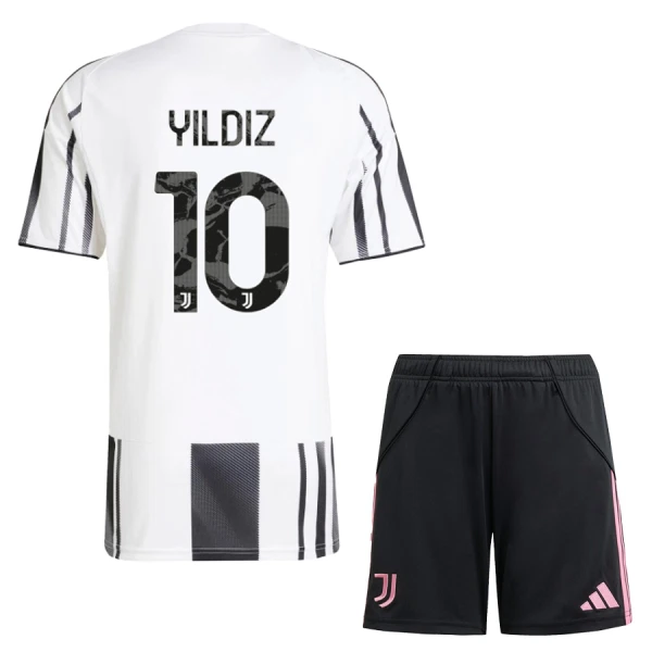 Conjunto Juventus Kenan Yıldız 10 Local 2025/2026 Niño
