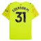 Camiseta Manchester City Ederson Moraes 31 Portero 2025/2026 Amarillo