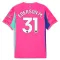 Camiseta Manchester City Ederson Moraes 31 Portero 2025/2026 Rosa