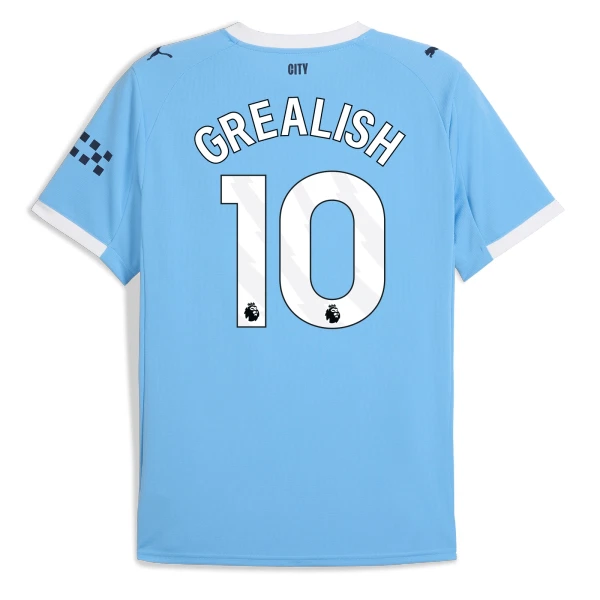 Camiseta Manchester City Jack Grealish 10 Local 2025/2026 Camiseta Manchester City Jack Grealish 10 Local 2025/2026