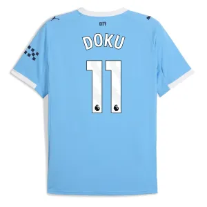 Camiseta Manchester City Jérémy Doku 11 Local 2025/2026