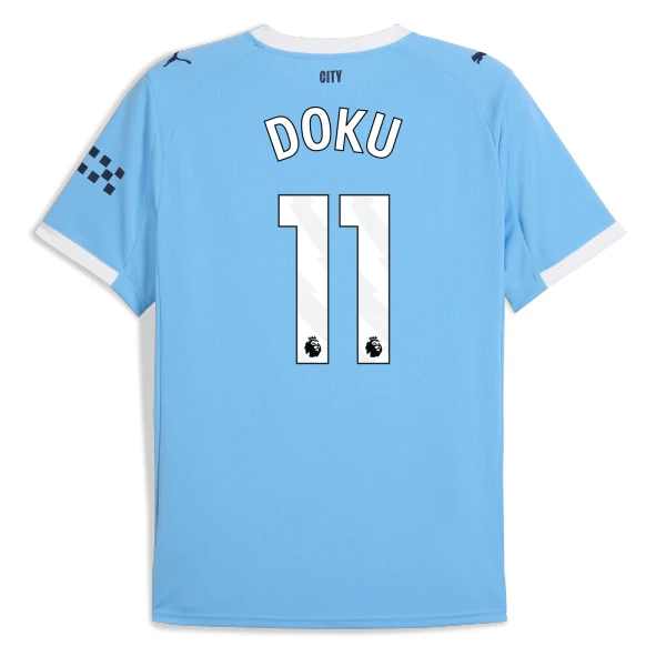 Camiseta Manchester City Jérémy Doku 11 Local 2025/2026