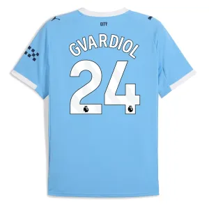 Camiseta Manchester City Josko Gvardiol 24 Local 2025/2026