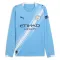 Camiseta Manchester City Local 2025/2026 Manga Larga