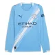 Camiseta Manchester City Local 2025/2026 Manga Larga