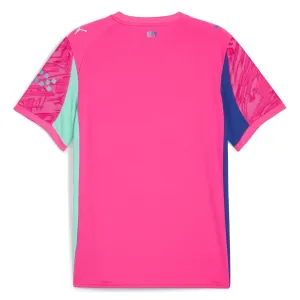 Camiseta Manchester City Portero 2025/2026 Rosa