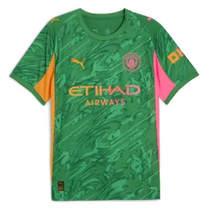Camiseta Manchester City Portero 2025/2026 Verde