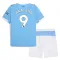 Conjunto Manchester City Erling Haaland 9 Local 2025/2026 Niño