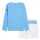 Conjunto Manchester City Local 2025/2026 Niño Manga Larga