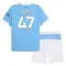 Conjunto Manchester City Phil Foden 47 Local 2025/2026 Niño
