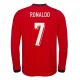 Camiseta Portugal Cristiano Ronaldo 7 Local 2025 Manga Larga