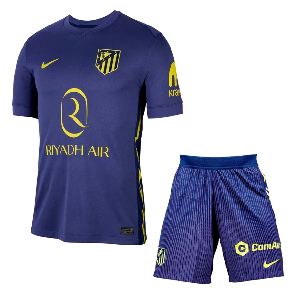 Conjunto Atlético Madrid Visitante 2025/2026 Niño