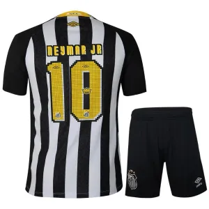 Conjunto Santos FC Neymar JR 10 Visitante 2025/2026 Niño