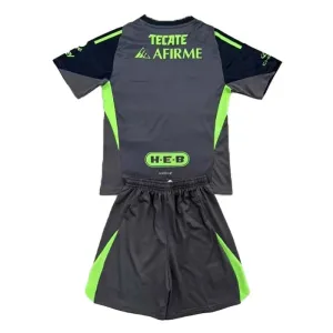 Conjunto Tigres UANL Portero 2025/2026 Niño Negro