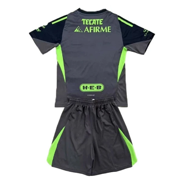 Conjunto Tigres UANL Portero 2025/2026 Niño Negro