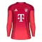 Camiseta FC Bayern Múnich Portero 2025/2026 Rojo Manga Larga