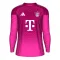 Camiseta FC Bayern Múnich Portero 2025/2026 Rosa Manga Larga