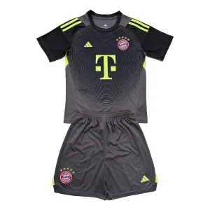 Conjunto FC Bayern Múnich Portero 2025/2026 Niño Negro