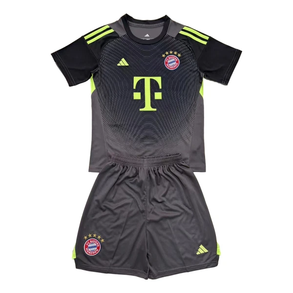 Conjunto FC Bayern Múnich Portero 2025/2026 Niño Negro