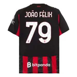 Camiseta AC Milan João Félix 79 Local 2025/2026