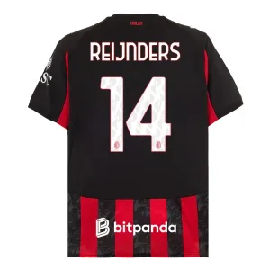 Camiseta AC Milan Tijjani Reijnders 14 Local 2025/2026