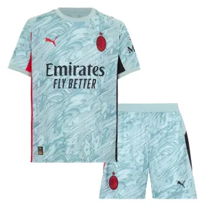 Conjunto AC Milan Portero 2025/2026 Niño Azul