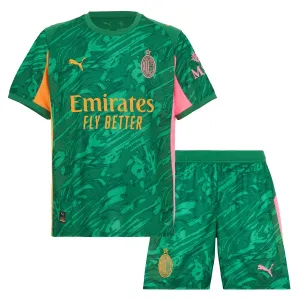 Conjunto AC Milan Portero 2025/2026 Niño Verde