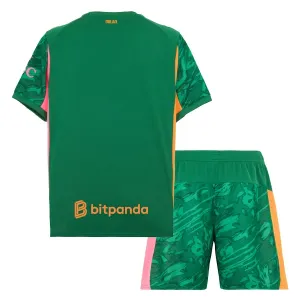 Conjunto AC Milan Portero 2025/2026 Niño Verde
