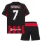 Conjunto AC Milan Santiago Gimenez 7 Local 2025/2026 Niño
