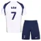 Conjunto Tottenham Hotspur Heung-min Son 7 Local 2025/2026 Niño