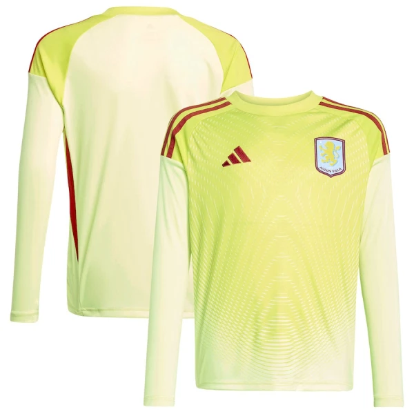 Camiseta Aston Villa Portero 2025/2026 Manga Larga