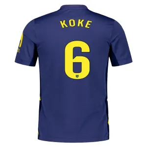 Camiseta Atlético Madrid Koke 6 Visitante 2025/2026