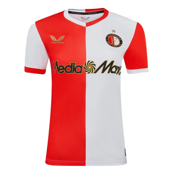 Camiseta Feyenoord Rotterdam Local 2025/2026 Mujer