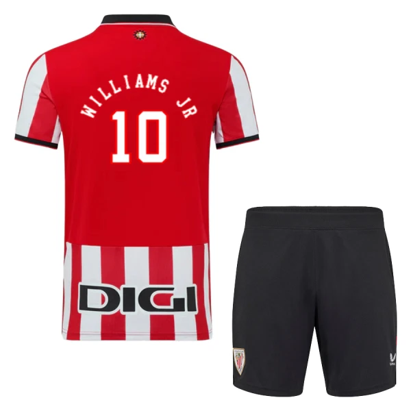 Conjunto Athletic Bilbao Williams JR 10 Local 2025/2026 Niño
