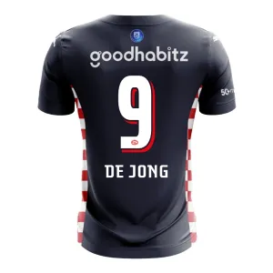 Camiseta PSV Eindhoven De Jong 9 Visitante 2025/2026